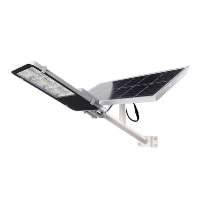 Led street light with separated solar panel