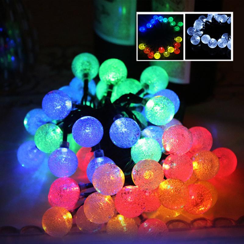 Solar powered outdoor solar holiday lights